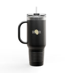 40oz Insulated Travel Mug — 'Singers & Speakers' Logo Stainless Steel Tumbler with Straw & Handle
