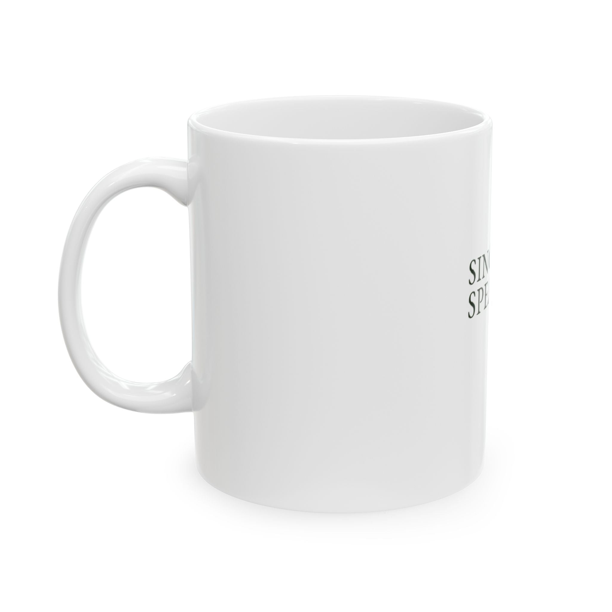 Ceramic Mug — 'Singers Make Noise' Gold Leaf Design (11oz & 15oz)